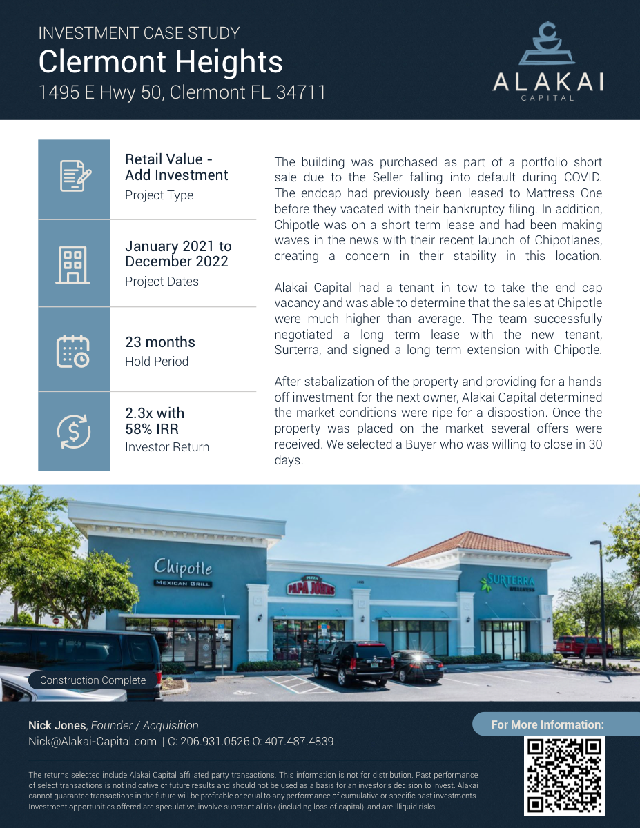 Clermont Heights Case Study